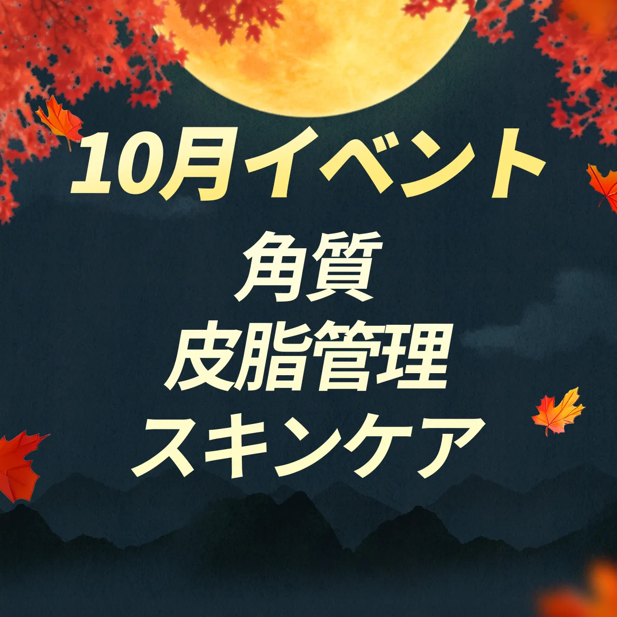 角質|皮脂管理|スキンケア